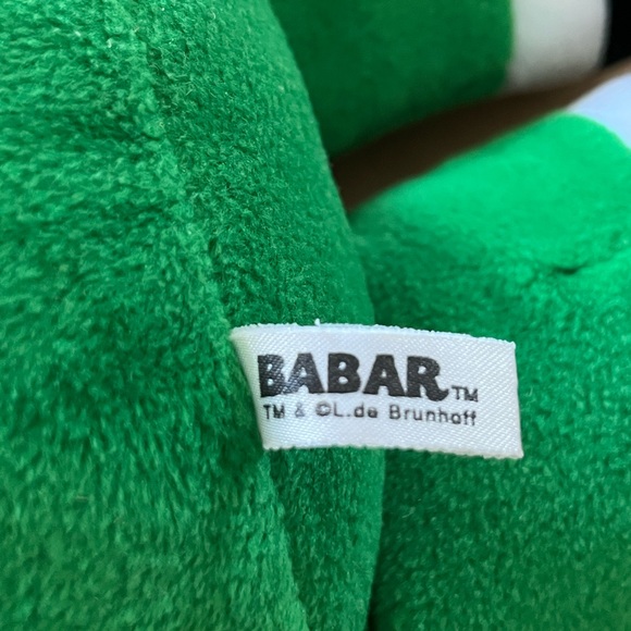 Vintage 19” Babar King of the Elephants Plush, Made in Thailand - Picture 5 of 10